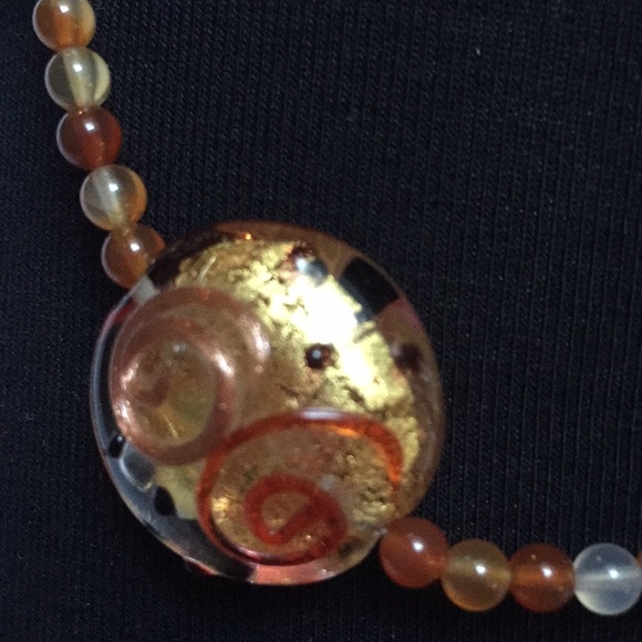 Glass Bead Necklace - Picture 2 of 7